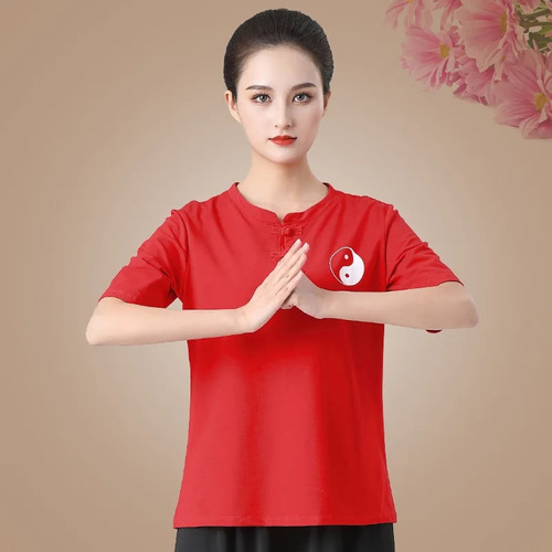 Camisa De Wushu Con Uniformes De Taichí Y Kung-fu Para Hombr