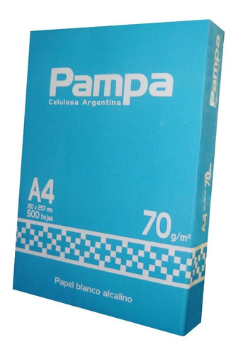 Resma Pampa A4 70gr (30 Unidades Minimo)