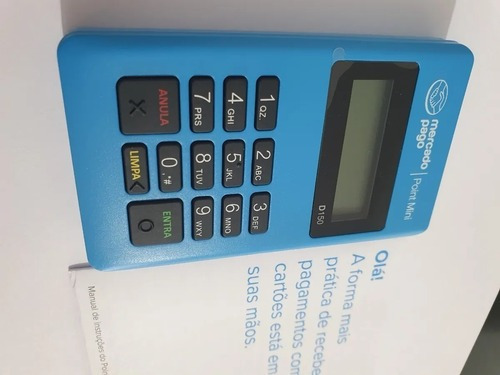Imagem 9 de 10 de Máquina De Cartão Débito E Crédito Point Mini - Mercado Pago
