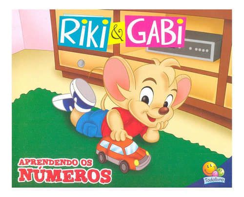 Livros Infantis Educativos Riki E Gabi Números Box Original