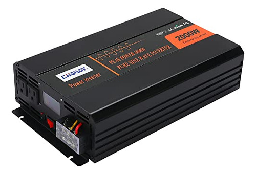 2000w Power Inverter Pure Sine Wave Inverter Dc 12v To ...