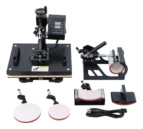 Máquina De Sublimación Para Estampadora Sublimadora 8 En 1