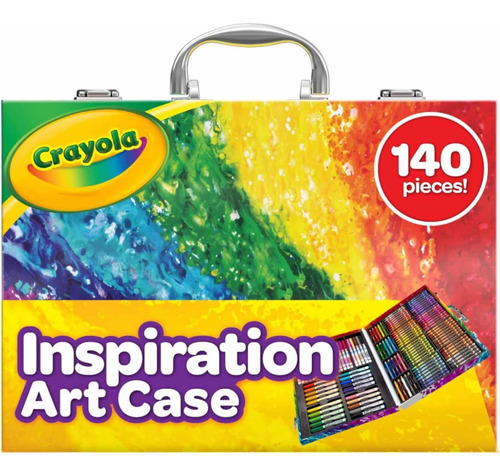 Crayola Inspiration Estuche De Arte Portátil Set 140 Piezas