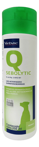 Sebolytic Shampoo Antiseborreico 250 Ml Virbac