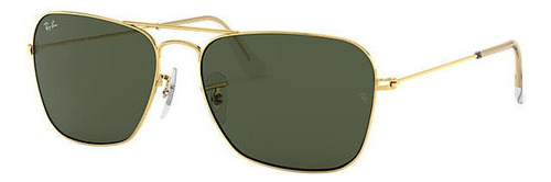 Ray Ban Rb3136n Carava Dorado Verde Clasico