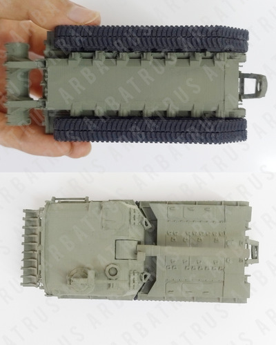 M55 Self Propelled Howitzer Escala 1:72 Arbatrus Verde Musgo