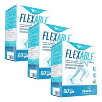 Comprar  Kit 3x Colageno Tipo Ii (180 Cap) Global Suplementos