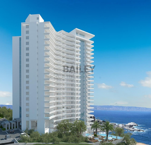 Departamento En Arriendo De 2 Dorm. En Reñaca Norte