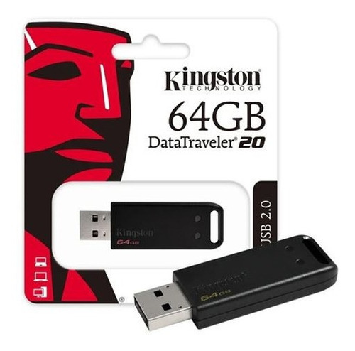 Pendrive 64gb Kingston Data Traveler 20 Tcs