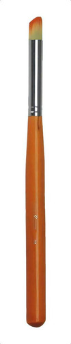 Klass Vough Pincel Para Esfumar Brown 28 Cor Marrom