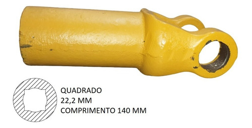 Terminal Basculante Serie 1000 Ta 174 - Q 22,2mm