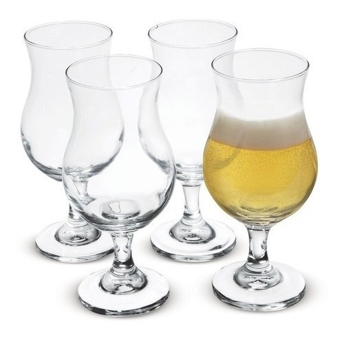 Set 4 Copas Vaso Cerveza  Praga Caja 