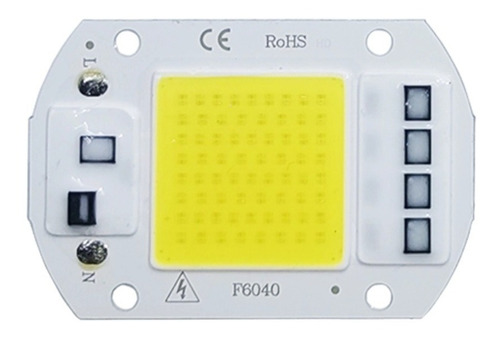 Led 50w Ca 110v Luz Blanca 6500k 10 Piezas.