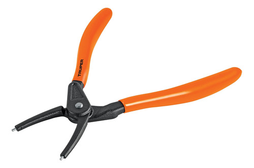 Pinza Punta Recta 7 Para Cerrar Anillos, Mango De Pvc 17361