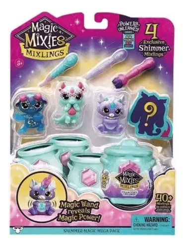 Figuras Magic Mixies Mixlings Shimmer Magic Mega 4