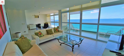 Imagem 3 de 18 de Apartamento Reformado À Venda, Praia Das Pitangueiras, Guarujá-sp, Frente Para O Mar, 4 Dormitórios, 1 Suíte, Sacada De Frente, 1 Vaga De Garagem - Ap0845 - 34707949