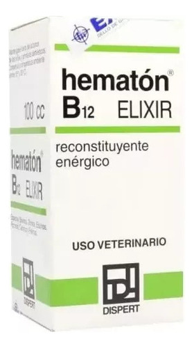 Hematon B12 Elixir Jarabe 100 Cc Suplemento Perros Gatos