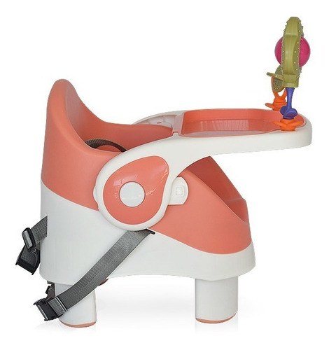 Silla De Comer Booster Coral Bebé Doble Altura Carestino