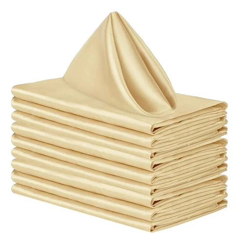 Servilletas Para Bodas, Servilletas De Mesa Doradas