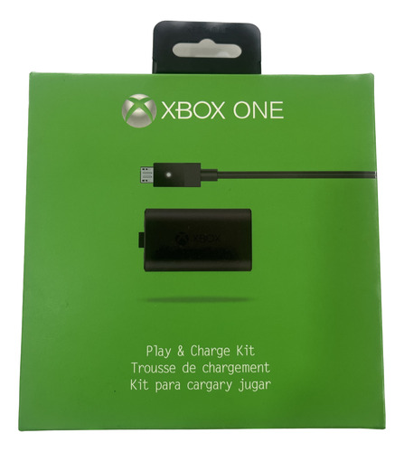 Kit Bateria Pila Para Control Xbox One Carga Y Juega 