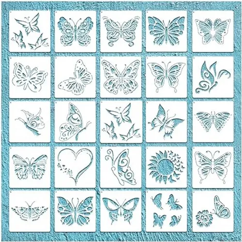 20 Plantillas De Mariposas Con Temática De Pintura De