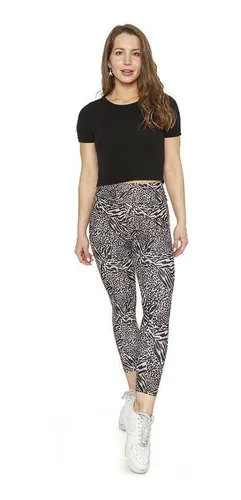 Mujer Calza Legging Con Pretina H2o Wear Animal Print