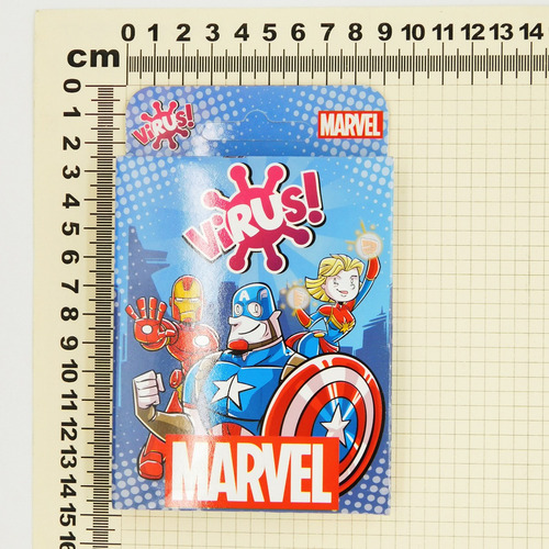 Juego De Cartas Virus -marvel - Juego De Mesa