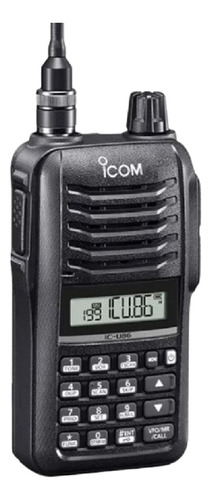 Rádio Icom Ic-v86 Transceptor Portátil Vhf 7w Novo Na Caixa