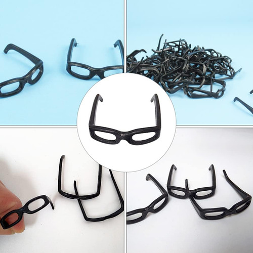 Toddmomy 60 Gafas De Sol De Muñeca Mini Gafas De Vestir Para