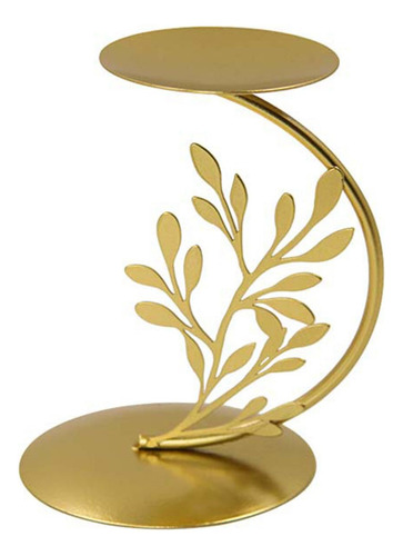 Soporte Para Velas De Oro,romántico Elegante,diseño