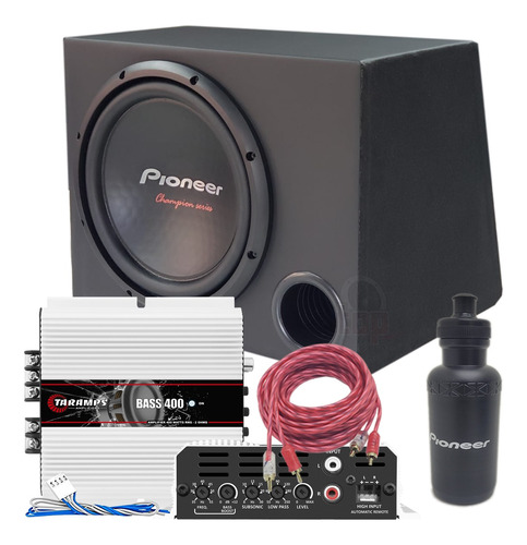 Caixa Sub Pioneer 12'' Bobina Dupla 500wrms Completa+ Modulo