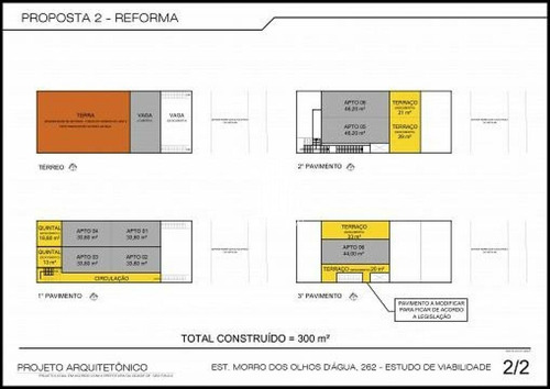 Imagem 9 de 11 de Terreno 10 X 25 Com 250,00m² Em Região De Futura Valorização Imobiliária. (total Construído Útil 300 - Br25236