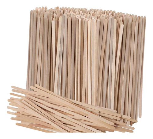 500 Uds. Agitadores De Bebidas Palitos De Madera Para