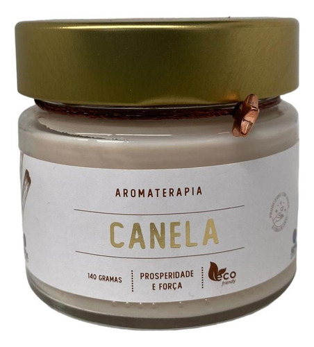 Vela Perfumada Canela Atria Aromática Indiana 140g