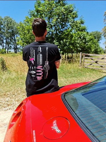 Imagen 2 de 5 de Remera Manga Corta Rgtuning Xpro Algodon Lowstore