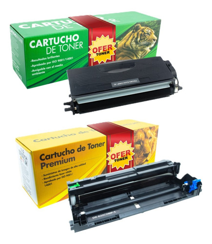 Pack Toner Tn850 Y Tambor Dr820 Compatible