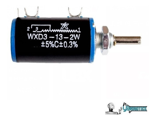 Potenciometro Wxd3-13-2w 1k Ohm Multivuelta Multiturn 