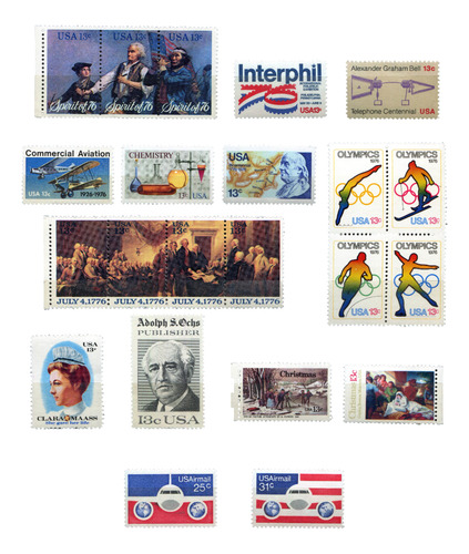 Estados Unidos Sellos Estampillas Usa Año 1976 Mnh