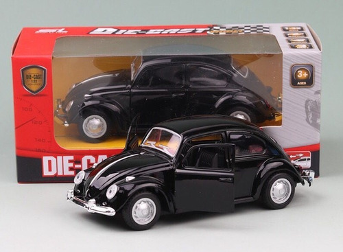 Auto De Colección Volkswagen Escarabajo, Escala 1:36, 12 Cm.