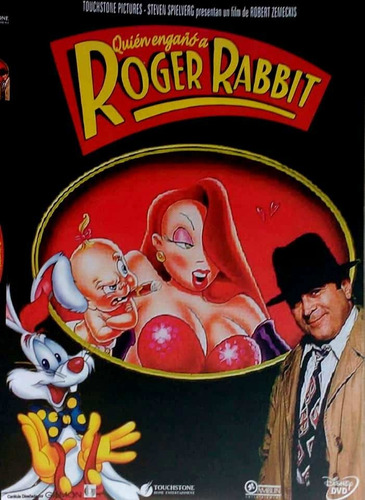 Roger Rabbit(1987)bob Hoskins+christopher Llloyd*jna.cassidy
