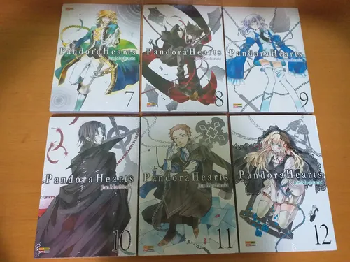 Mangá Pandora Hearts - Volume 1 Ao 24 - Coleção Completa (novo