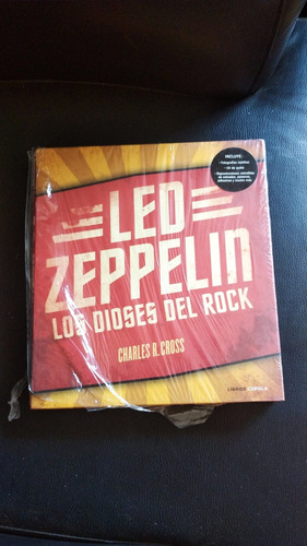 Libro Led Zeppelin Dioses De Rock Sticker Memorabilia Cd