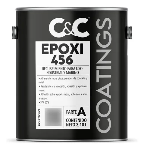 comprar Pintura Epoxica 456 Rojo 3001 C&c Coatings Galon+endurecedor