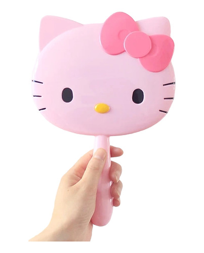 Espejo De Mano Kawaii Hello Kitty 