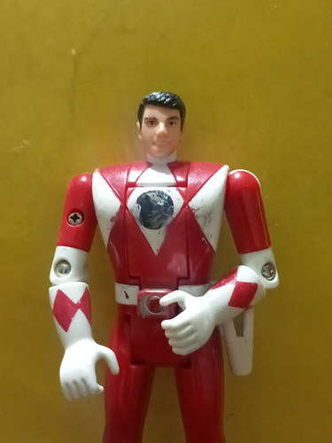 Muñeco Red Ranger De Los Power Rangers Bandai (Usado)