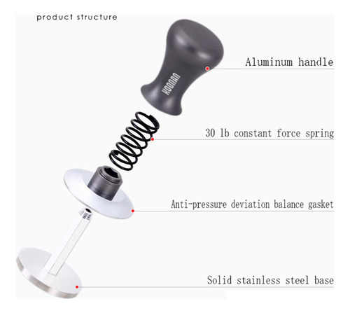 Tamper De Café Profesional Con Presión Constante De