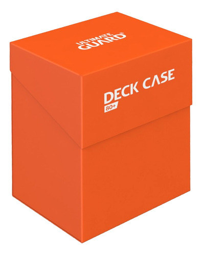 Deck Box Ultimate Guard 80 Unidades Deck Case Naranja