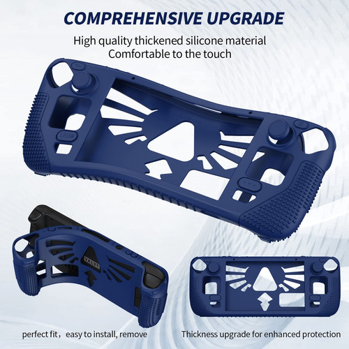 Funda Protectora Blanda De Silicona Para Valve Steam Deck