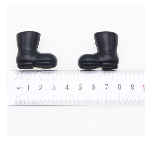 Mini Botas Para Casa De Muñecas, 10 Pares, Escala 1:12,