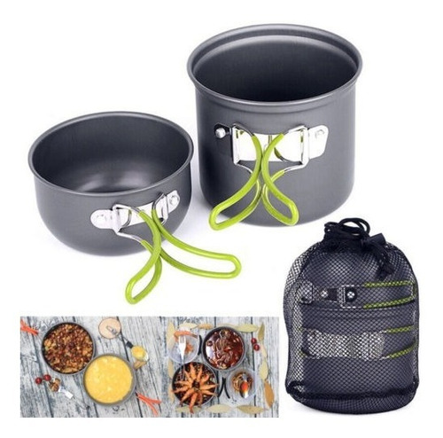 Camping Excursiones Picnic Utensilios Cocinero Cocina Olla B